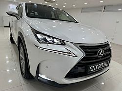 Lexus NX200T Luxury Sunroof 2015 White 360Cam 